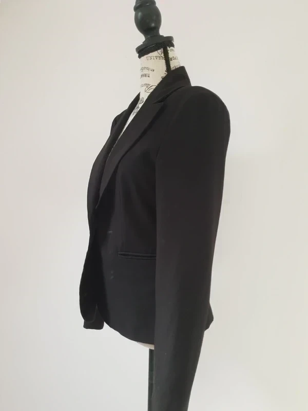 Fitted black blazer / Suit jacket Pimkie – Size 38 / 40 (M/L) – photo 6